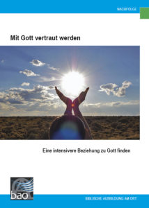 Mit Gott vertraut werden-image